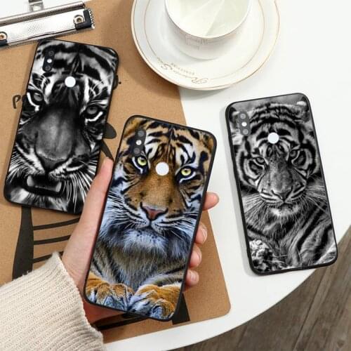 Fashion Tiger Leopard Phone Cases For Xiaomi Redmi note 7 8 9 t k30 max3 9 s 10 pro lite