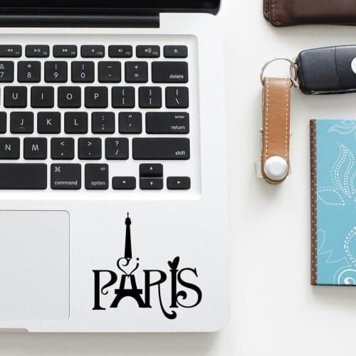 Paris Eiffel Tower Combination Trackpad Decal Laptop Sticker for Macbook Pro Air Retina 11 12 13 15 inch Vinyl Mac Touchpad Skin