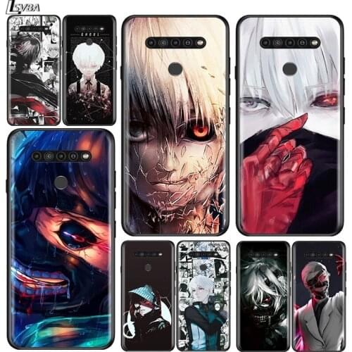 Tokyo Ghouls for LG G8 G8S G8X V30 V35 V40 V50 V60 ThinQ Q60 K40 K50 K51 K61 K71 K92 K62 Soft Black Phone Case