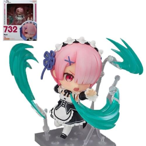 10CM GSC Original Anime Re:Life In A Different World From Zero Ram Pvc Action Model Collectible Speelgoed Voor Jongens