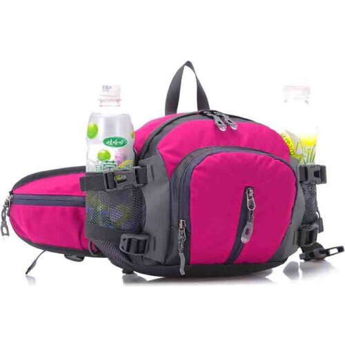 Waist Bag Fanny Pack Outdoor Sports Casual Dual Pocket Running Belt Money Belt Crossbody Shoulder Chest Bag