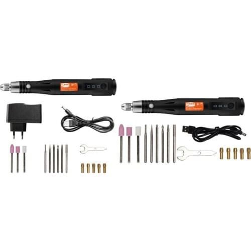 HOT SALE SINAIJIE 15000Rpm Adjustable Electric Grinder Drill Rotary Tool Grinder USB Engraving Pen With Drilling Tool