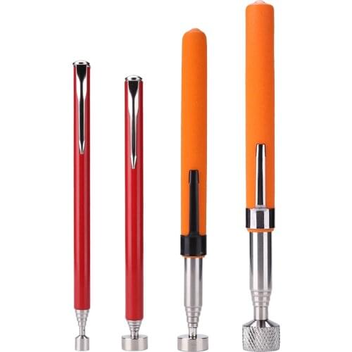 Telescopic Magnetic Pen Mini Portable Magnet Pick Up Tool Extendable Pickup Rod Stick for Picking Up Screws Nut Bolt