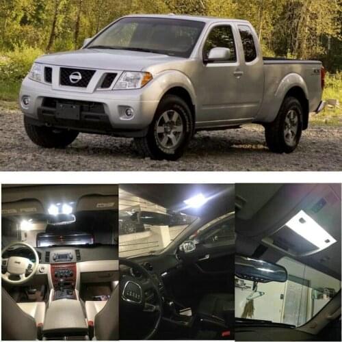 Interior Led lights For 2011 Nissan 370Z Cube Frontier GT-R Juke Leaf Pathfinder Xterra