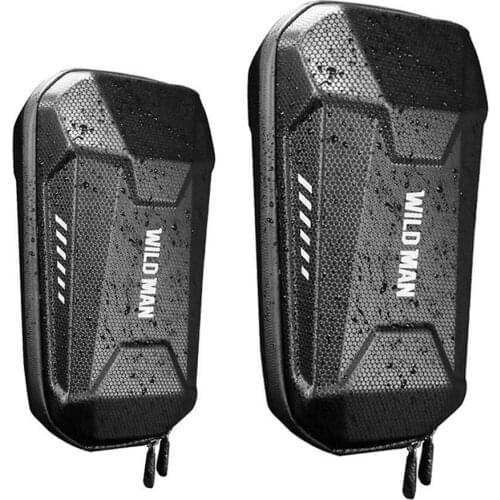 WILDMAN 2L and 3L Hard Shell Waterproof Electric Scooter Head Storage Bag/ EVA Cycling Bike Multi-functional Carrying Pack Case
