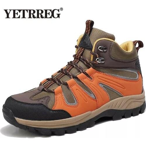 Winter Mens Boot Combat Mens Ankle Boot Tactical Men Military Boot Waterproof Leather Mens Work Shoes Outdoor Motocycle Boots