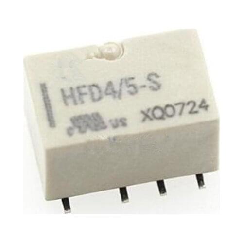Free shipping 2PCS HFD4-005-S Relay HFD4 / 5-S Monostable Standard Surface Mount Type SMT