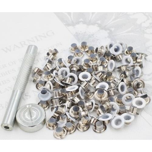 Tool and 1000 pieces/lot) Metal pores. Clothing & Accessories. corn.Buttonhole. Eyelets. Ring. rivet. Shade cloth metal vent