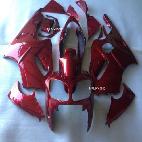 Injection motorbike hulls For KAWASAKI NINJA ZX 12R 00-01 ZX12 All Red ZX 12 R ZX12R 00 01 ZX-12R 2000 2001 Fairings kit