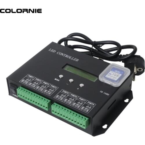 Programmable Controller RGBW Strip Led Controller RGB Pixel Controller PC Artnet DMX Controller DMX512 controlador