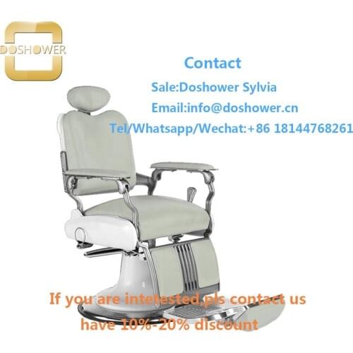 Salon hair cutting chair with mans unit hair for barber chair green barbershop