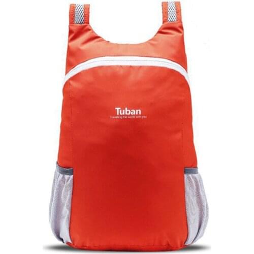 Travel Lightweight Polyester Foldable Backpack Waterproof Folding Bag Men Women Outdoor Backpack Unisex Hiking Rucksack