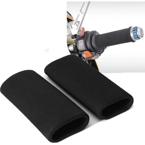 Motorcycle Foam Slip Anti Vibration Comfort Anti-Slip Foam Covers Handlebar Grip Cover Accessory Set
