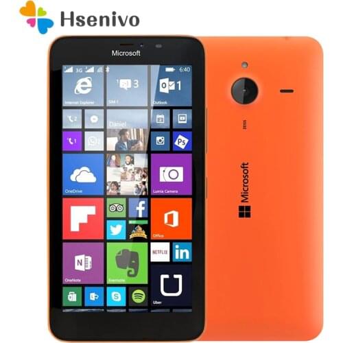 Original Nokia Microsoft Lumia 640/640XL Quad-core 8GB ROM 1GB RAM Unlocked Mobile Phone 4G WIFI GPS 13MP Cell Phone Free ship
