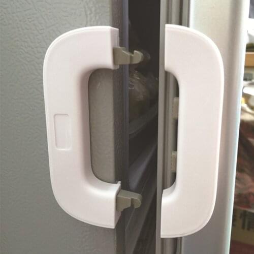 New Baby Safety Refrigerator Lock Kid Child Cupboard Cabinet Safety Lock Multi-function Fridge Children Safe Locks