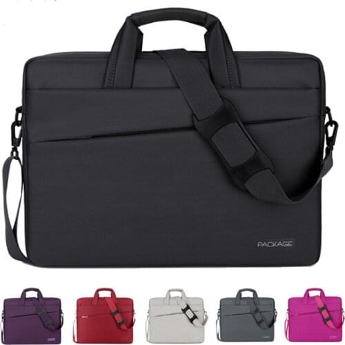 New 12 13 13.3 14 15 15.6 17 17.3 Inch Waterproof Computer Laptop Notebook Tablet Bag Bags Case Messenger Shoulder for Men Women