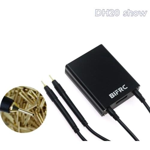 BIFRC DH20 SHOW Portable Pulse Spot Welder 0.91inch OLED Screen Touch Button Panel 5V USB Output Replaceable Solder Pins
