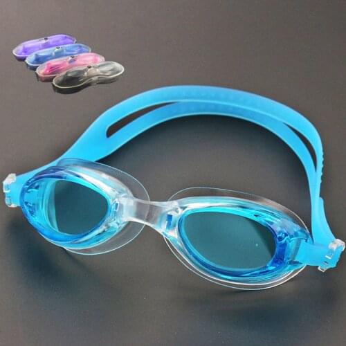 Professional Child Anti Fog Swimming Glasses Eyewear UV Colored Lens Diving Swim Goggles shop XR-Hot