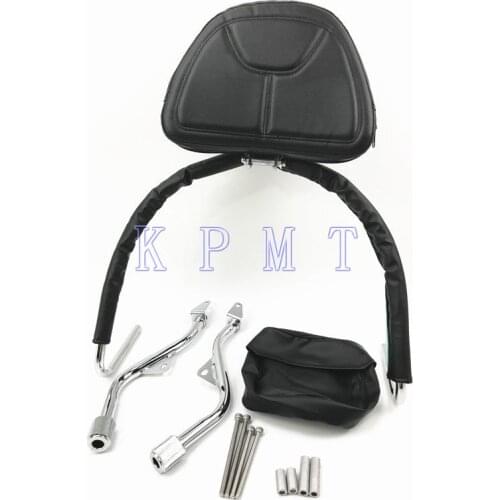 Adjustable Motorcycle Driver Rider Backrest Sissy Bar for Honda Goldwing GL1800 GL 1800 2001-2017 2012 2010 2013 2014 2015 2016