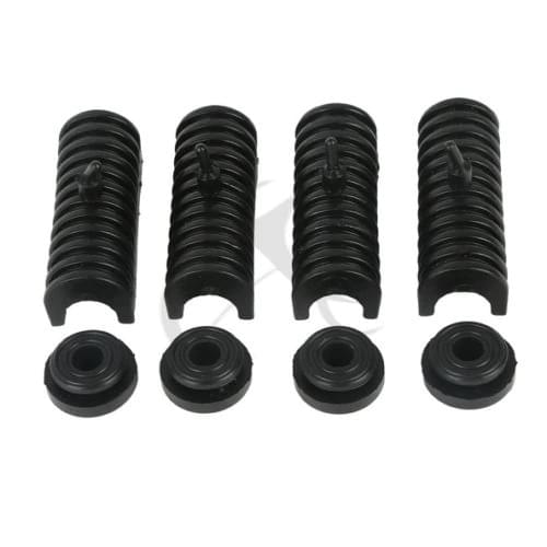 Rubber Grommet Support Cushion Hard Saddlebag For Harley Road King Electra Glide