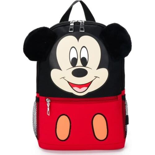 2018 Baby Cartoon Minnie Mickey School Bags For Girls Kindergarten Preschool Backpacks Boys Bags Kids Satchel Toddler Snacks Bag