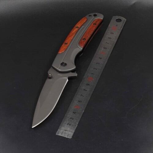 Camping Hunting Folding Tactical Knife Survival Pocket Knife Titanium 440C Blade Outdoor Combat Knives EDC Defense Multi Tools