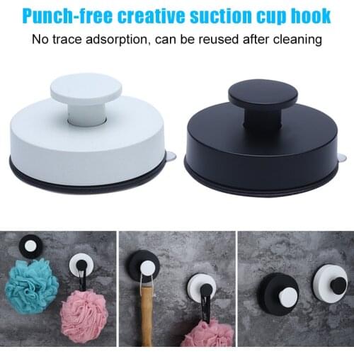Suction Cup Hook Hanger Hanging Reusable Heavy Duty for Bedroom Bathroom Kitchen PR Sale