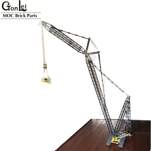 Technic Series Crawler Crane Tower Crane LTR11200 MOC Building Block Bricks Parts Kit Remote Control Electric Assembly Toy Gifts