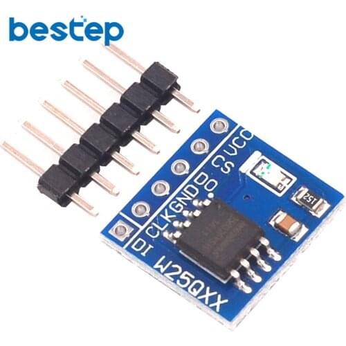 W25Q32 large capacity FLASH storage module SPI interface BV FV STM32 code