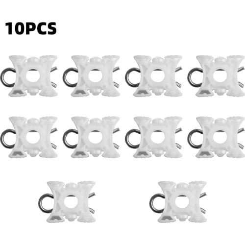 10Pcs Car Front Window Regulator For BMW E36 Z3 Z4 5 7 Car Door Window Lifter Clips Rail Sliding Replacements Car Accessories