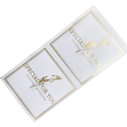 60pcs/lot 'SPECIAL FOR YOU' White Paper Adhesive Seal Sticker Decorative Sealing Sticker Gifts Label Sealing Label