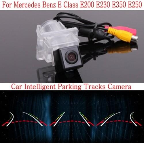 Car Intelligent Parking Tracks Camera FOR Mercedes Benz E Class E200 E230 E350 E250 HD Back up Reverse Camera / Rear View Camera