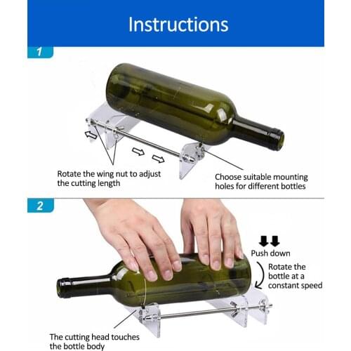 Glass Cutter Tool Professional For Beer Bottles Cutting Glass Bottle-Cutter DIY tools machine Wine Cup cut