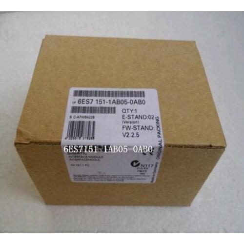 SIMATIC DP, INTERFACE MODULE IM151-1 FO FOR ET200S , Original new 6ES7151-1AB05-0AB0