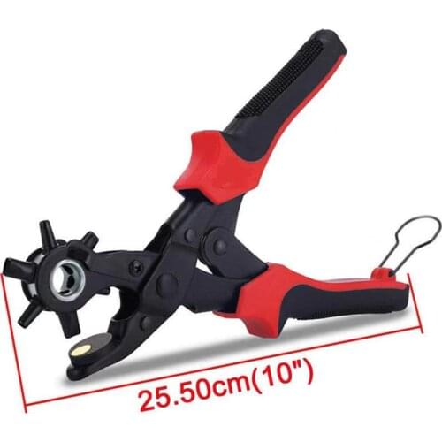 Power-Assisted HeAvy-Duty Rotary Eyelet Punching Pliers, Leather Punch Belt Accessories, Punching And Repair Tools
