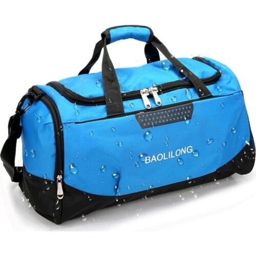 Men Sport Bag Fitness Gym Bag Women Sports Training Yoga Shoulder Bags Waterproof Handbag Large Multi-functional Travel Bags
