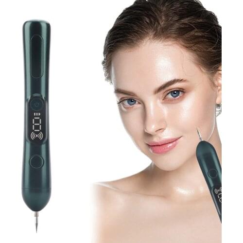 Newest LCD Plasma Pen Laser Tattoo Mole Removal Machine Rechargeable Face Care Skin Tag Removal Freckle Wart Dark Spot Remover