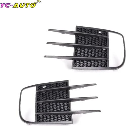 Car Front Bumper Fog Light Black Grille Grill For Volkswagen For VW For Golf MK6 GTD/GTI 2009 2010-2013 5K0853665C 5K0853666C