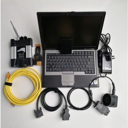 V12.2020 Software Wifi ICOM NEXT with used laptop D630 4G and 720GB SSD Professional Auto Diagnostic & Programmer Tools