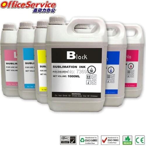 6X1000MLT0331-T0336 Sublimation Ink specialized For Epson Stylus Photo 950 960 Printer Heat Transfer Ink