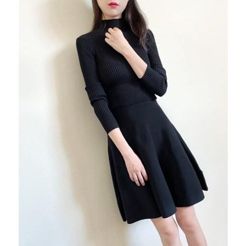 Tangliciaga Fashionable Knitted Dresses