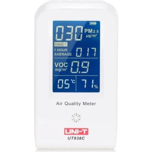 UNI-T UT938C Pm2.5 Detector Haze Dust VOC Tester Air Quality Meter Sensor