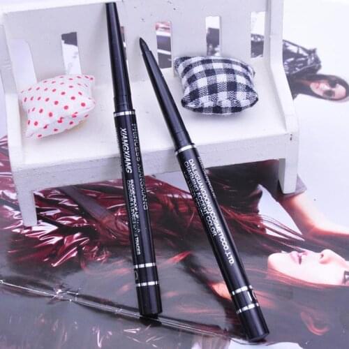 Waterproof, Long-lasting, No Smudging, Easy To Color, Automatic Eyeliner Black U9J3