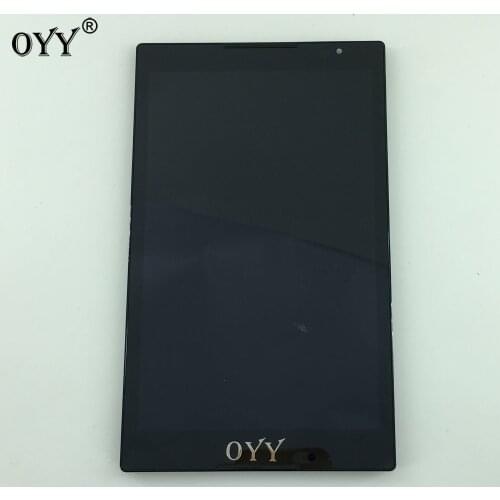LCD Display Panel Screen Monitor Touch Screen Digitizer Glass Assembly with frame FOR Lenovo Tab S8-50 S8-50F S8-50L S8-50LC