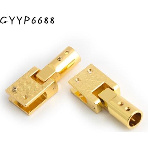 10-30pcs 18*45mm Deep Gold Chain Connector Custom Connection buckle Purse accessories