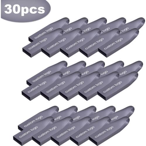 30pcs/lot usb flash drive pen drive gift 4GB 8GB 16GB 32GB 64GB pendrive memory cel usb stick external storage Personalize logo