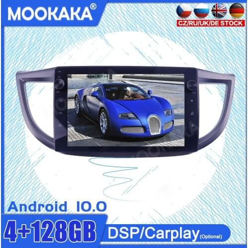 4+128G Android10 Touch Screen For Honda CRV 2011-2015 Car GPS IPS Car Multimedia Tesla Player Head Unit Audio Radio Navigtion