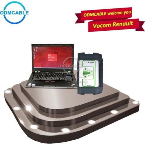 Auto Diagnostic scanner for Renault OBD II Truck auto Diagnostic Scanner Vocomrenault NG10 diagnostic tool with T420 laptop