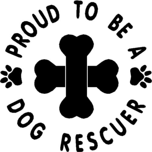 Car Stickers Dogs Rescuer Protection Creative Funny Decals For Windshield Auto Tuning Styling Vinyls D20