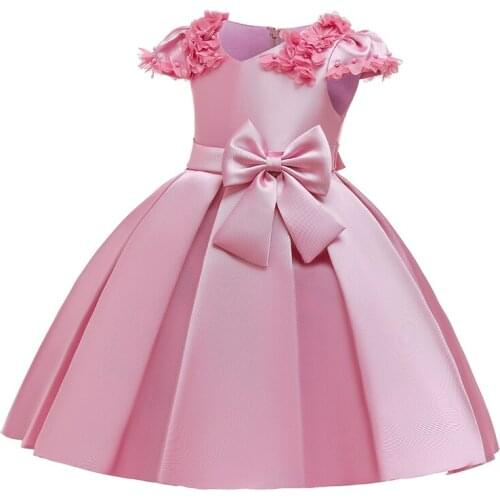 Beading Tutu Girls Princess Children Pageant Birthday Party Prom Wedding Bridesmaid Evening Infant Summer Dresses Kids Vestidos